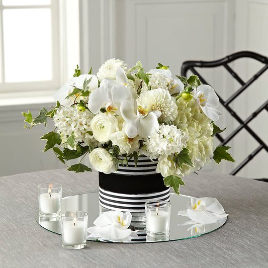 Solemnity Arrangement –  Loose Leaf Florist, Austin TX