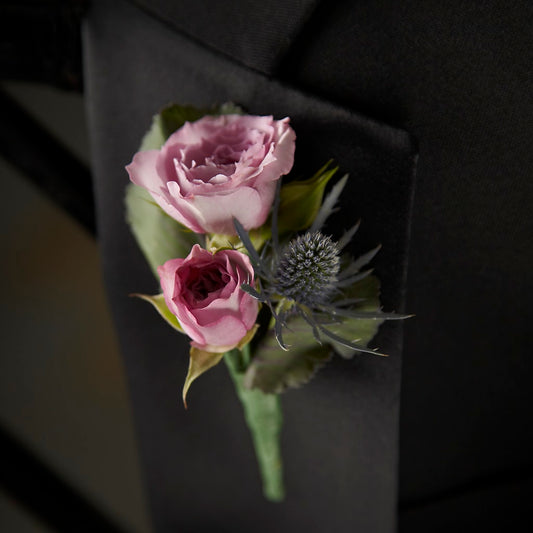 Veronica Boutonniere –  Loose Leaf Florist, Austin TX