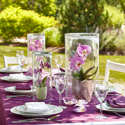 Dramatic Garden Centerpiece –  Loose Leaf Florist, Austin TX