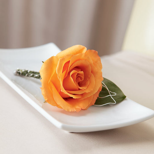 Lifetime of Love Boutonniere –  Loose Leaf Florist, Austin TX