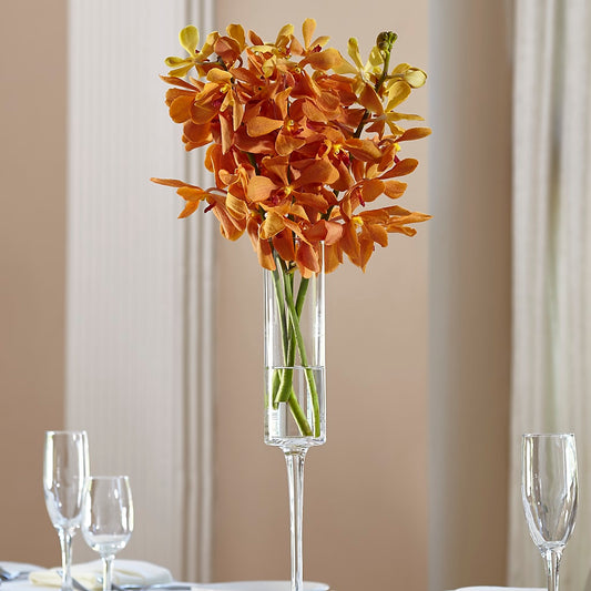 Orange Mokara Bouquet –  Loose Leaf Florist, Austin TX