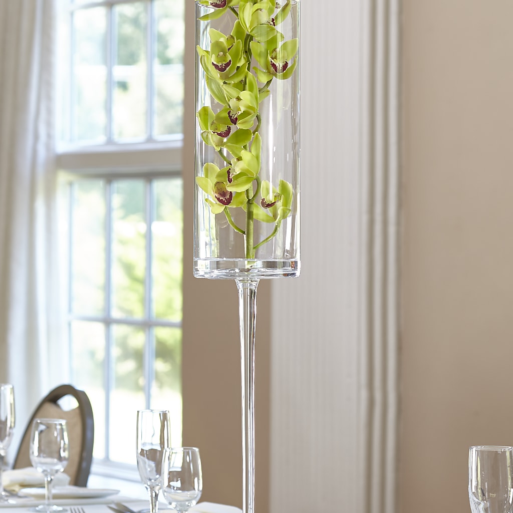 Green Mini Cymbidium Bouquet –  Loose Leaf Florist, Austin TX