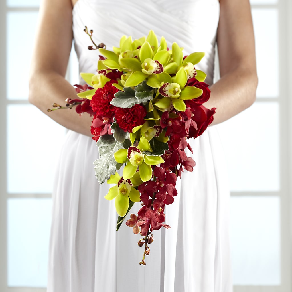 Elegant Orchid Bouquet –  Loose Leaf Florist, Austin TX