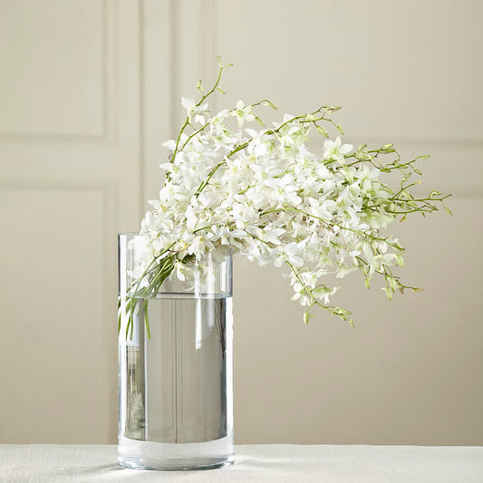 White Dendrobium Bouquet –  Loose Leaf Florist, Austin TX